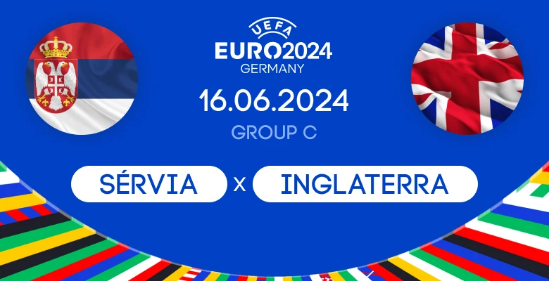 Prognóstico de Sérvia x Inglaterra: 16.06